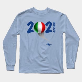 Italy Euro Soccer 2021 Long Sleeve T-Shirt